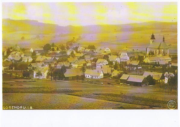 Lobendava na počátku 20. století