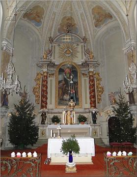 Kostel Navštívení Panny Marie v Lobendavě.