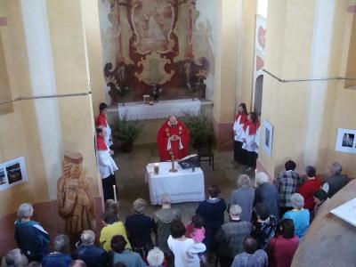 Kostelíček sv. Jana Nepomuckého Na Poušti v Železném Brodě 